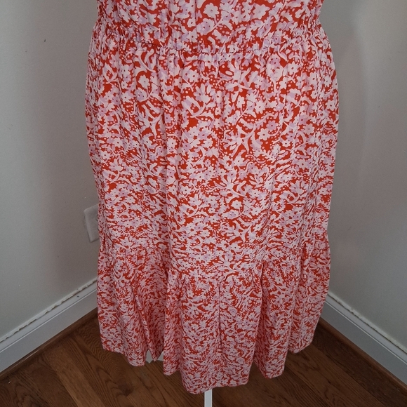 Rebecca Taylor 100% Silk Sleeveless Provence Block Dress Size 8 Floral Print - Picture 8 of 9